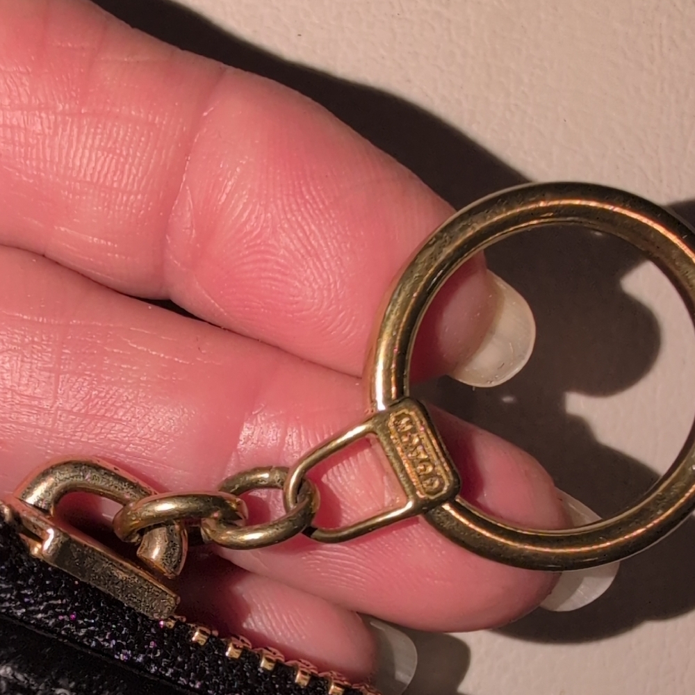 Coach Poppy Signature Zip Around Long Wallet - Picture 9 of 11